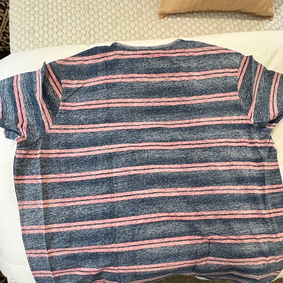 New DXL Harbor Bay Stripe Pocket T-Shirt - Picture 4 of 6